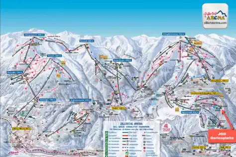 zillertal-jugendreise-pistenplan-gerlosplatte
